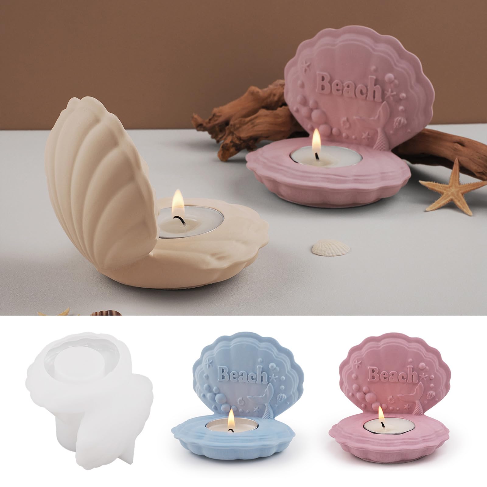 Themed Resin Silicone Molds For Tealight Stand Holder Home Decoration Epoxy Resin Silicone Molds