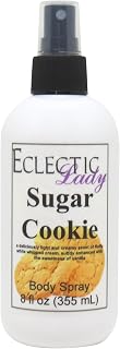 Eclectic Lady Sugar Cookie Body Spray, 16 ounces, Body Mist for Women with Clean, Light & Gentle Fragrance, Cologne with Soft, Subtle Aroma For Daily Use