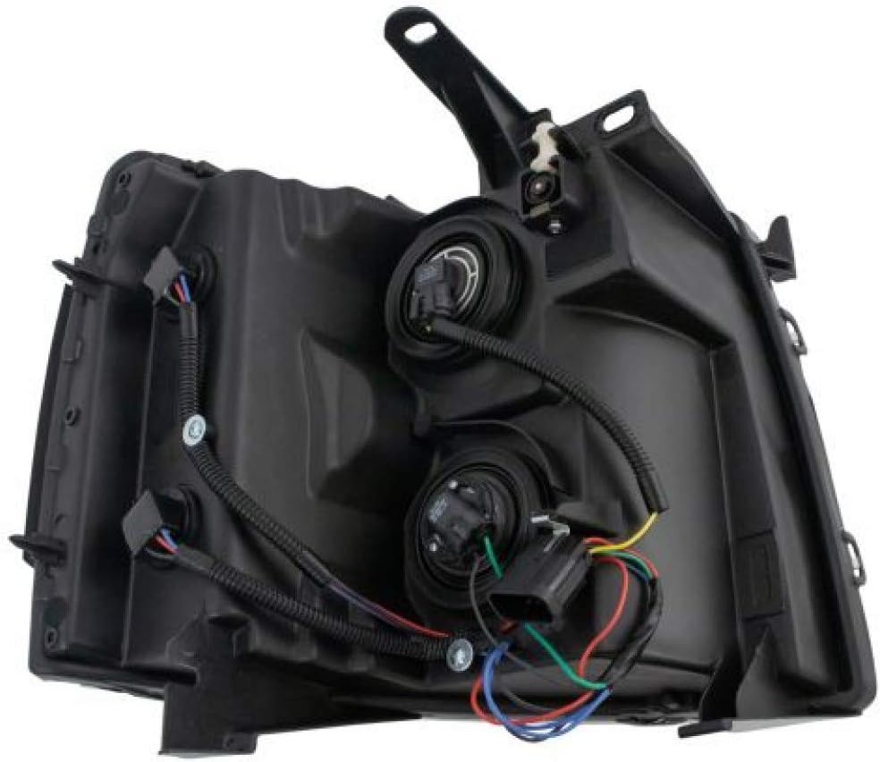 CarLights360 For 2007-2013 Chevy Silverado 1500 Headlight Driver Side GM2502280-replaces 25962804