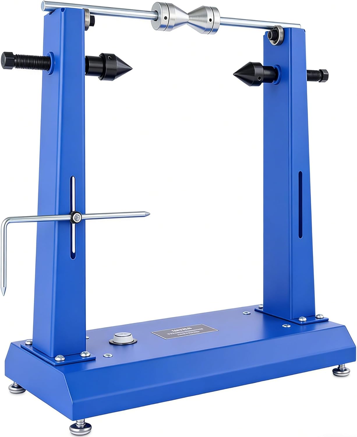Motorcycle Wheel Balancer & Truing Stand, Heavy-Duty Static Tire Balancing Tool with Precision Bearings & Adjustable Cones, Fits Dirt Bike, Sport Bike & Motorcycle Wheels up to 35”