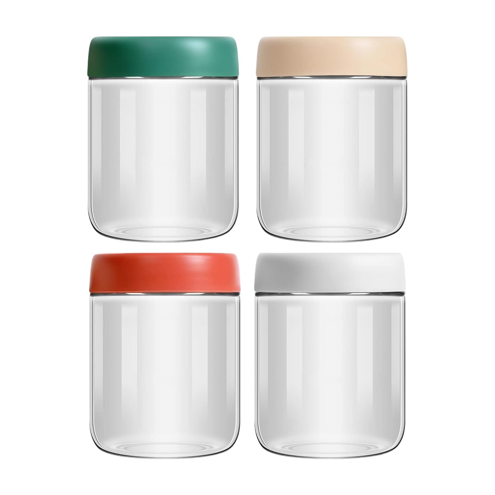 Bocaux Pour Overnight Oats Organisateur De Tasses 450 ml