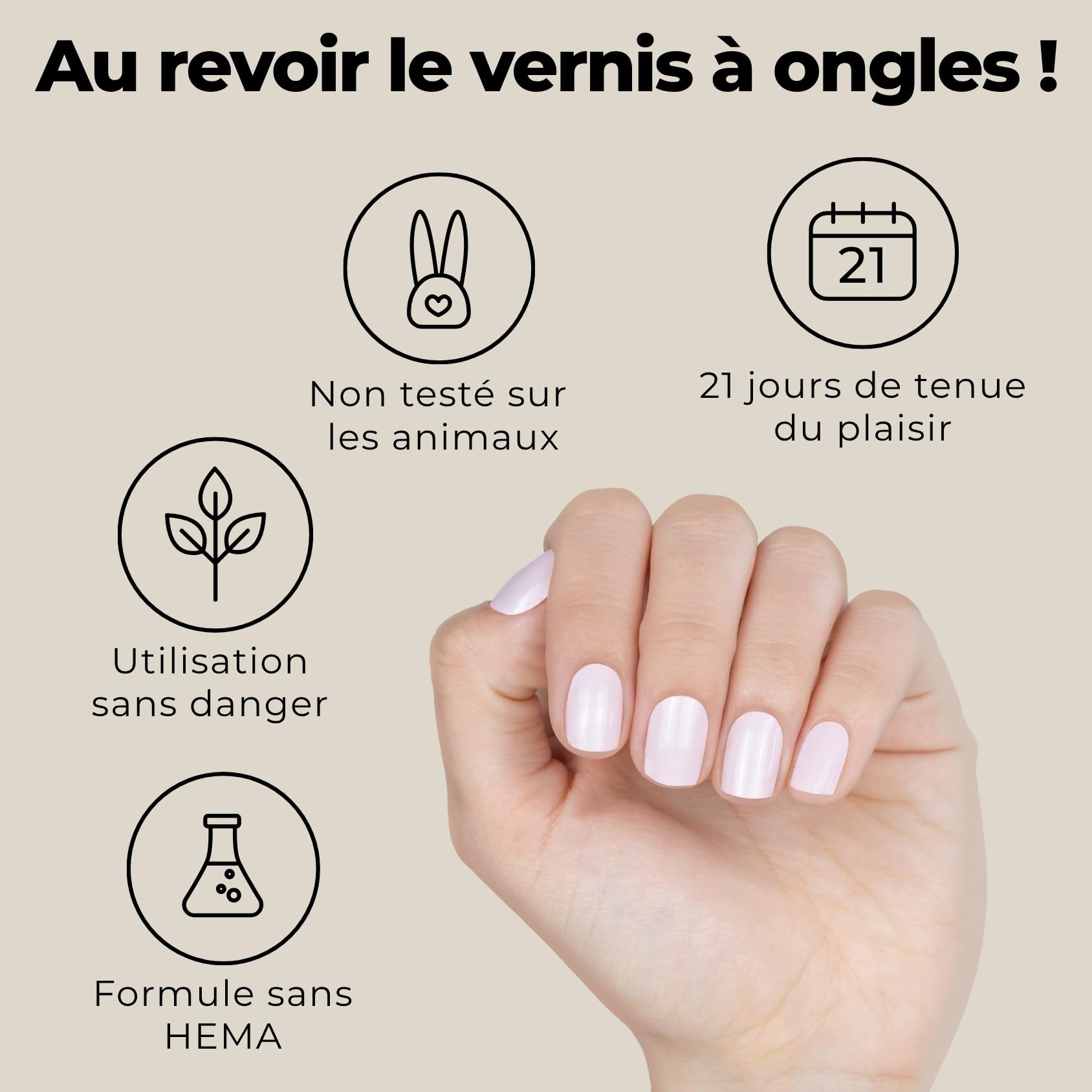 Original Miss Sophie Stickers pour ongles I Cotton Candy I 24 bandes de vernis à ongles ultra-fines I Pour les mains et des pieds I Tiennent sur les ongles naturels, sur de l'acrylique et du gel