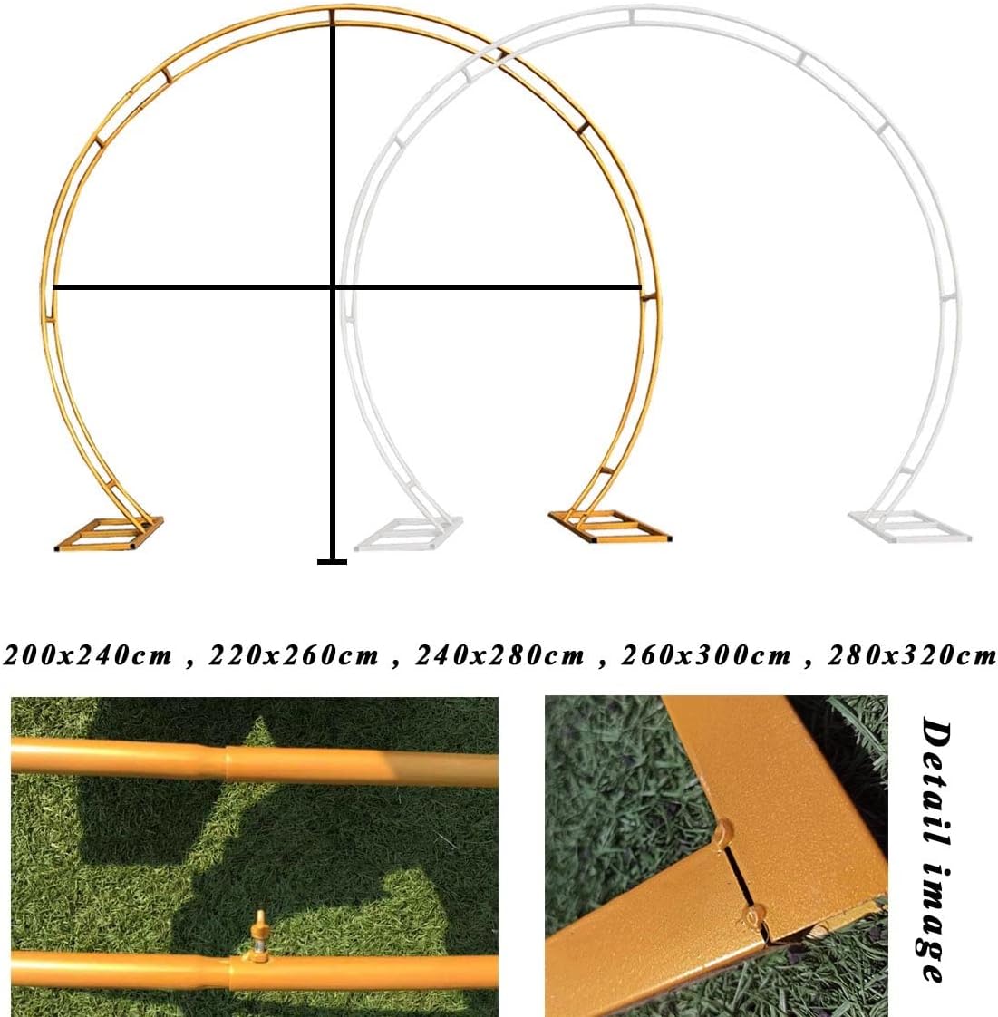 即発送可能 ダブルロッドメタルサークルバルーンアーチ 大型メタル錬鉄製ウェディングアーチ 背景装飾フレームモールフラワーディスプレイデコレーション組み立てが簡単 Color White Size 240x280cm Rachelbaptista Com Br 即発送可能 ダブルロッドメタルサークルバルーンアーチ 大型メタル錬鉄製ウェディングアーチ 背景装飾フレームモールフラワーディスプレイデコレーション組み立てが簡単 Color White Size 240x280cm Rachelbaptista Com Br
