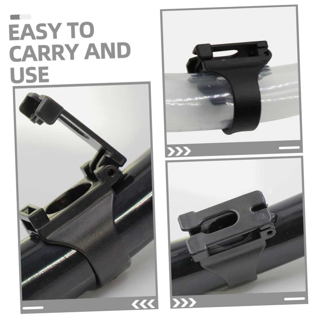 Toddmomy Diving Accessories 5pcs Diving Mask Keeper Mask Strap Keeper Hose Holder Perfect Present