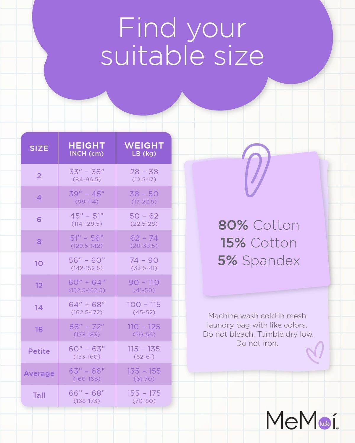 MeMoi Diamonds on Down Jeweled Girls Opaque Tights Black Sizes 2-14 - Image 4