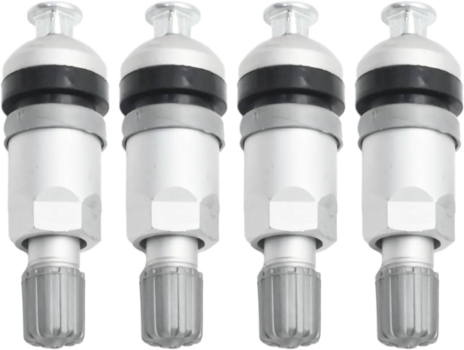 4PCS TPMS Valve Stem Replacements, TPMS Sensor, Valve Stem Kit with Four Sensors, Universal Car Series