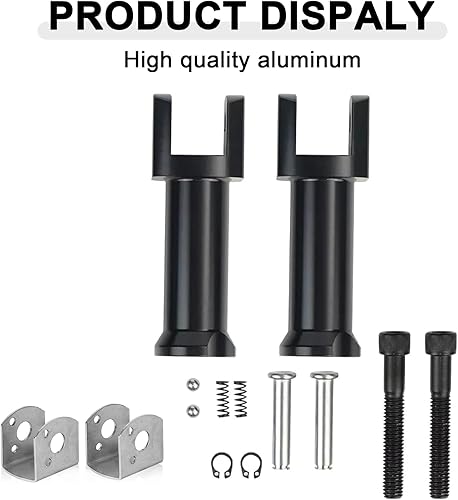 Miniatura 4 de PSLER Soportes de estribera izquierda y derecha para modelos Softail Deluxe Fat Boy Heritage Sport Glide Softail Slim Street Bob Breakout Low Rider