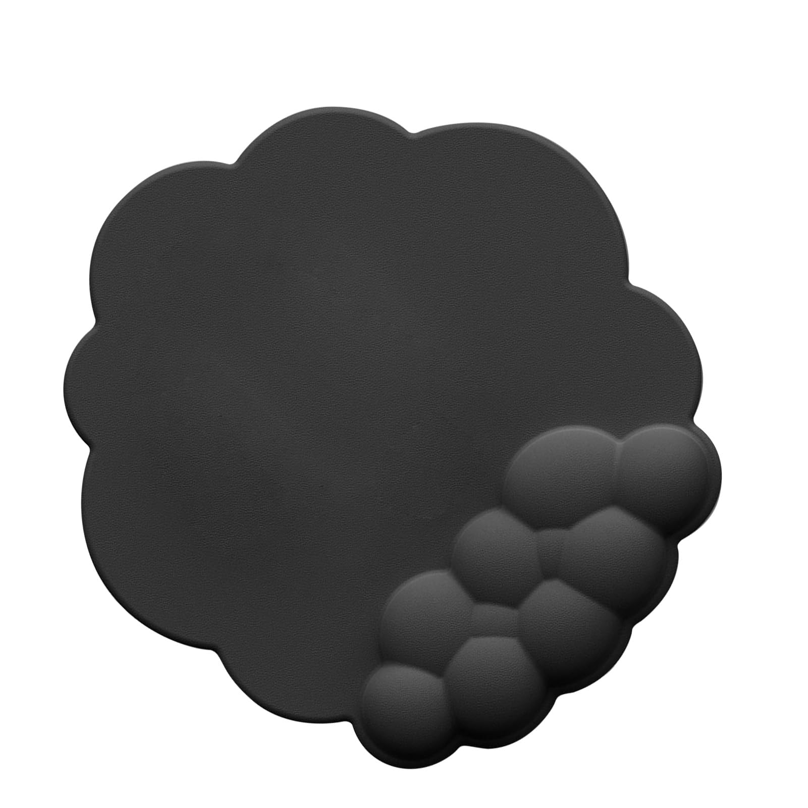 Podkładka Pod Mysz Cloud Podpórka Pod Nadgarstek, Ergonomiczna Podkładka Pod Mysz do Gier łagodząca Ból, Przenośna Wygodna Podkładka Pod Mysz z antypoślizgową podstawą (BLACK)