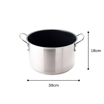 遠藤商事 業務用 ムラノ 寸胴鍋 28cm IH対応 ステンレス/テフロン 81y61OP99sL._UF350,350_QL80_.jpg