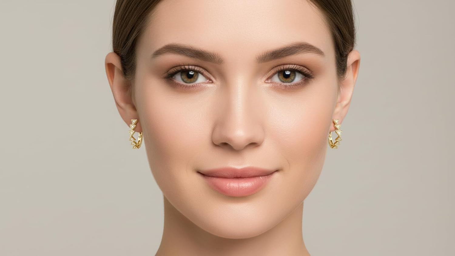 DISENO Fine Jewelry 10k Yellow Gold Diamond Huggie Earrings for Women – 0.07 Ct Natural Diamonds (F-G, SI1-SI2) – Classic Gold Diamonds Hoops Gift for Birthday, Anniversary, Wedding, Valentine's Day - Image 4