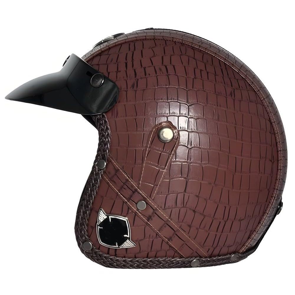Kask motocyklowy z otwartą twarzą, skuter, motorower, kask motocyklowy z otwartą twarzą, homologacja ECE 22 06, motocykl, skuter, motorower, miejski, półodrzutowy, pokrywa do jazdy po mieście(5,