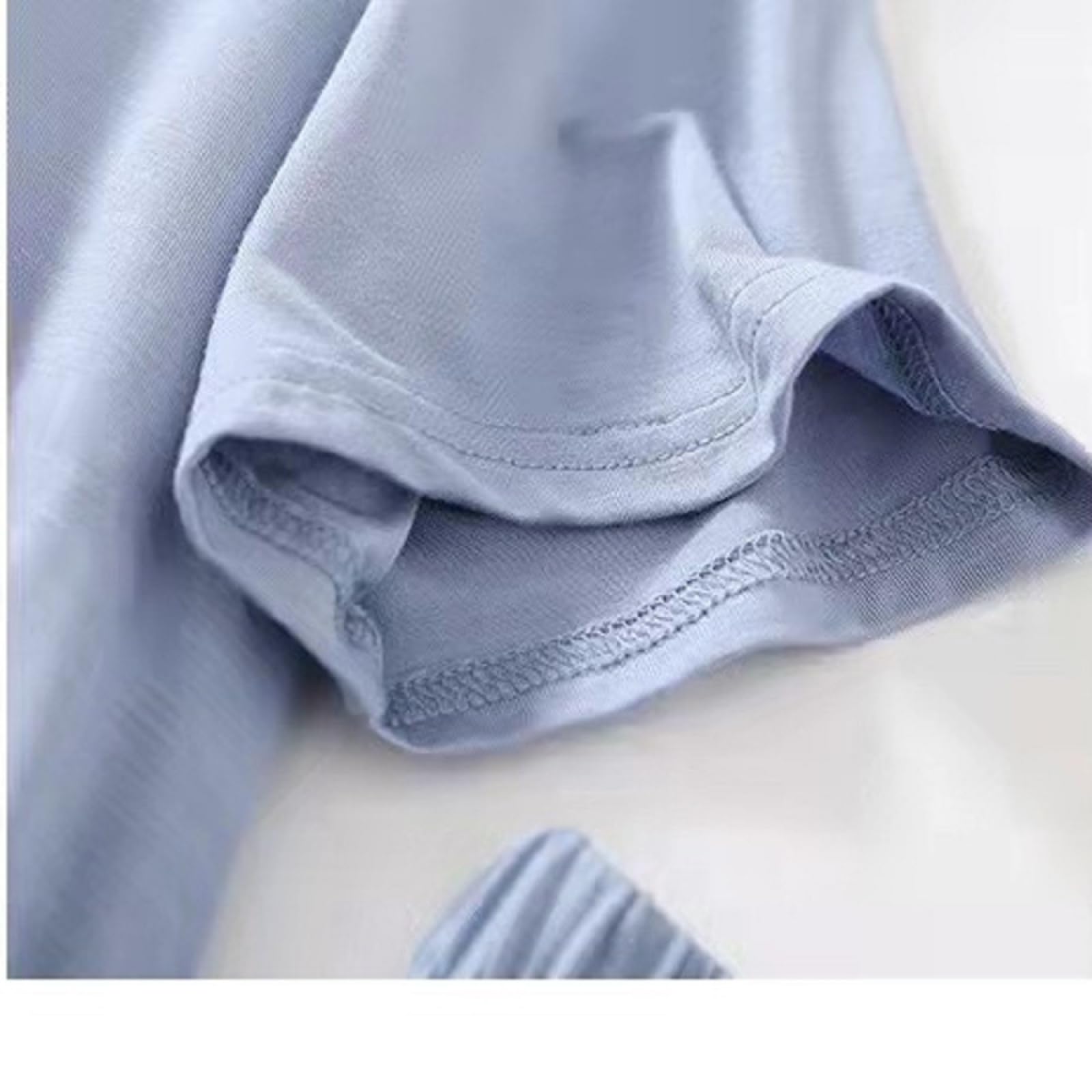 Zestaw piżam damskich - Moda Lato Bawełniana bielizna nocna 2 części Miękka Wygodne Ubrania domowe Krótki rękaw Dekolt w kształcie litery V Prosty Casual Luźna odzież codzienna