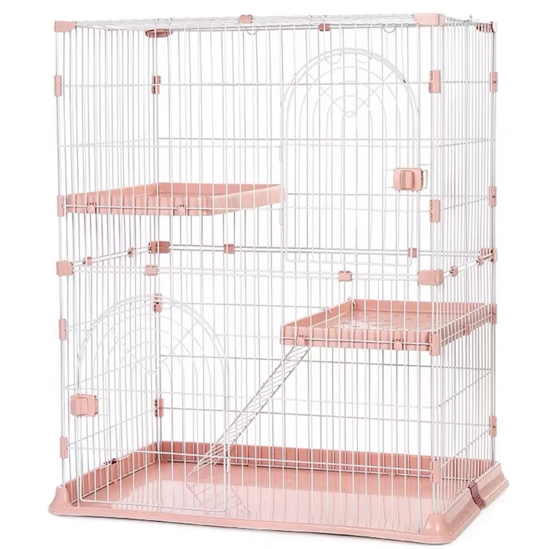 【特価セール】N&S ペットケージ 猫 ケージ 2段 組み立て簡単 ピンク Sサ Amazon.co.jp: N&S ペットケージ 猫 ケージ 2段 組み立て簡単 ピンク S