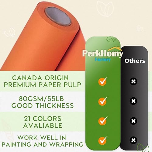 Miniatura 9 de PerkHomy - Rollo de papel kraft negro de 36 x 1.440 pulgadas (120 pies) para tablón de anuncios, papel artístico, cubierta de mesa, manualidades,