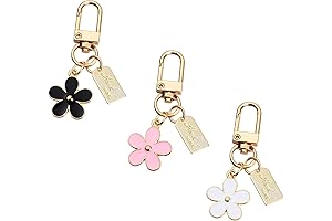 Chic Coach Keychains for Car Keys