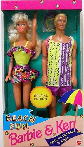 Miniatura 1 de Beach Fun Barbie & Ken - Set de regalo de 2 muñecas, edición especial