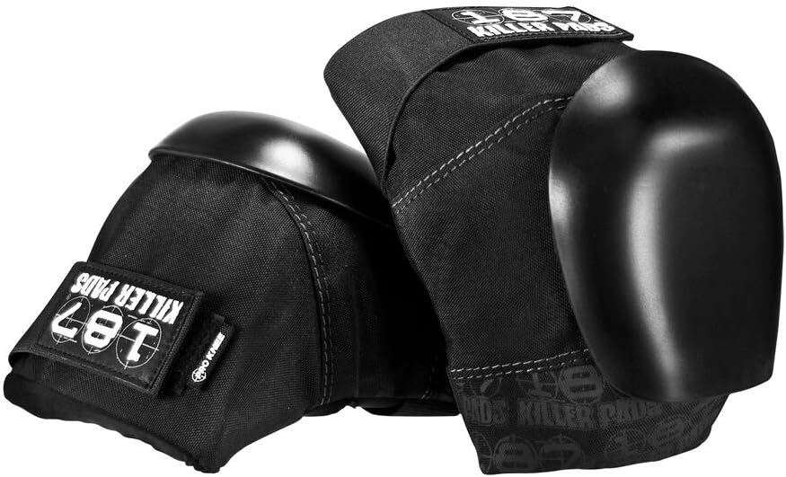 187 Killer Pads Pro Knee Pads - Black / Black-X-Small