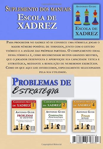 Cadernos Práticos de Xadrez 3 - Problemas de Estratégia