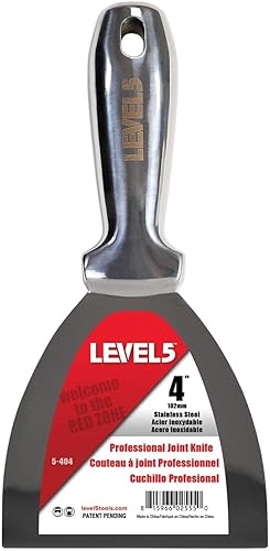 Miniatura 5 de LEVEL5 CONTRACTOR'S Juego de herramientas manuales  Junta soldada, cinta y cuchillos especiales, bandeja de lodo, mezclador, sierra Jab + bolsa