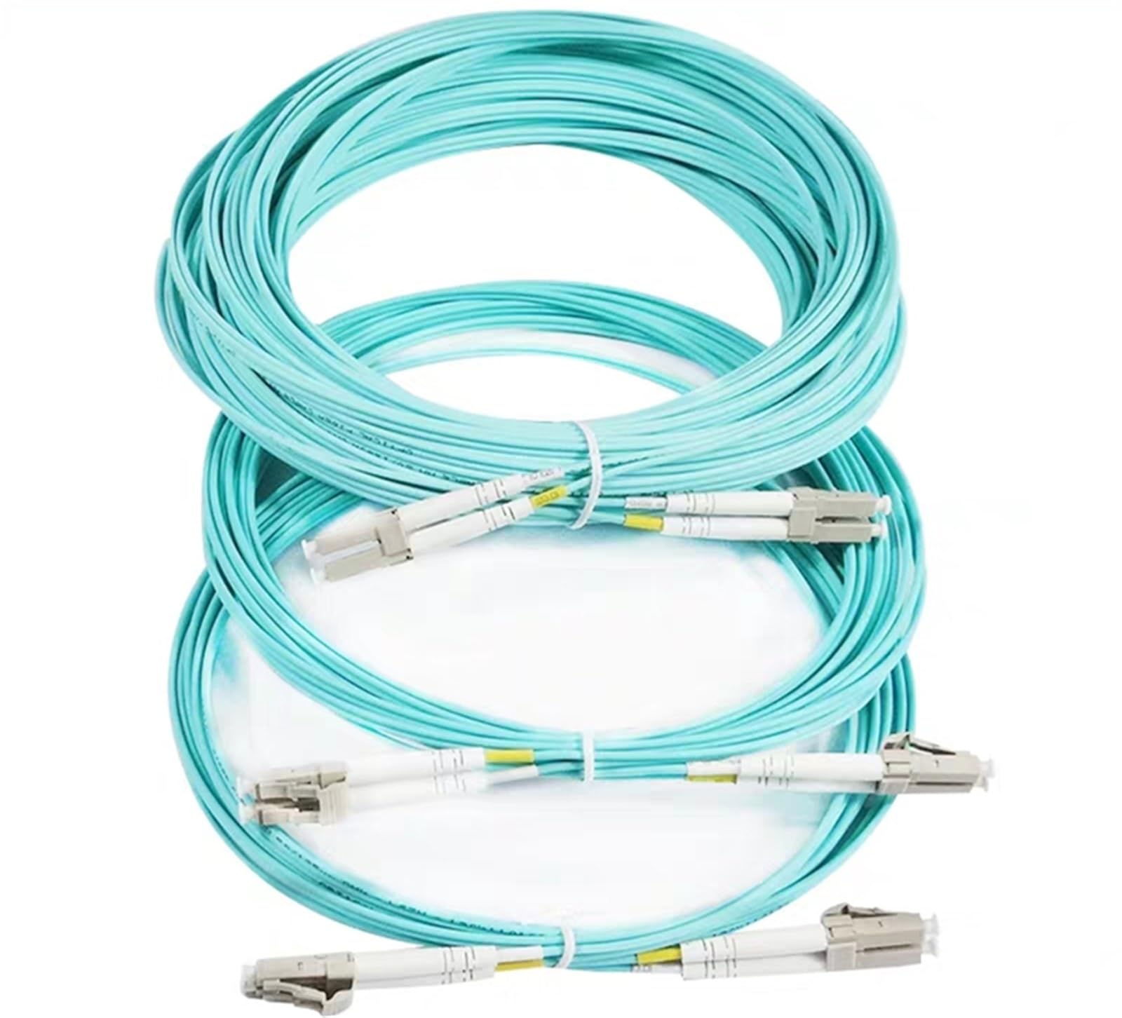 OM4 SC-SC-LC-LC-FC-FC-ST-ST Duplex Światłowodowe kable przyłączeniowe wielomodowe 2,0 mm 3,0 mm 2 Ftth Kabel krosowy IL(45M)