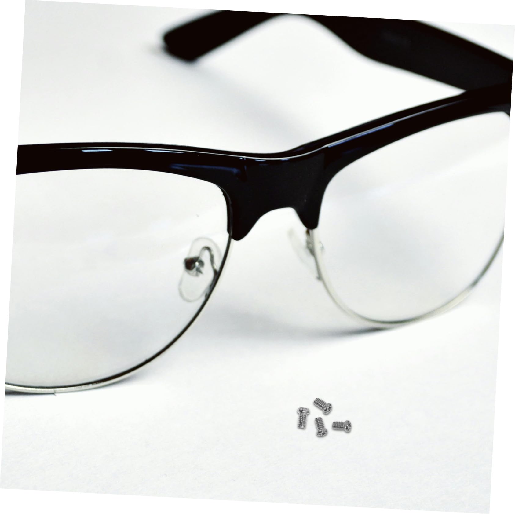 Gatuida 10000piezas Tornillos Pequeños para Gafas de Herramientas para Reparación de Gafas de Sol Accesorios de Sol Tornillos Prácticos para Reparación Kit