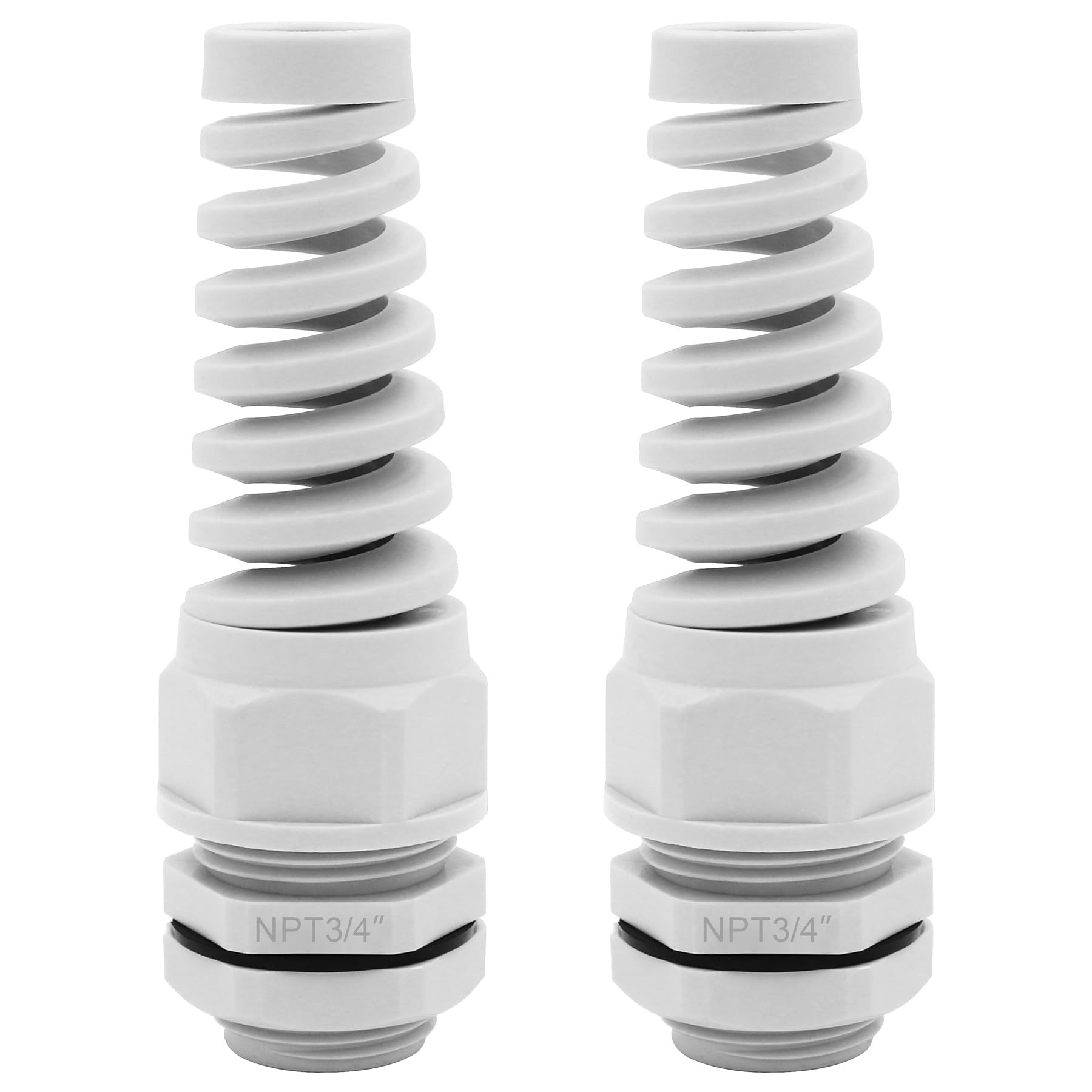 Strain Relief Cable Glands - Waterproof NPT Connectors -19