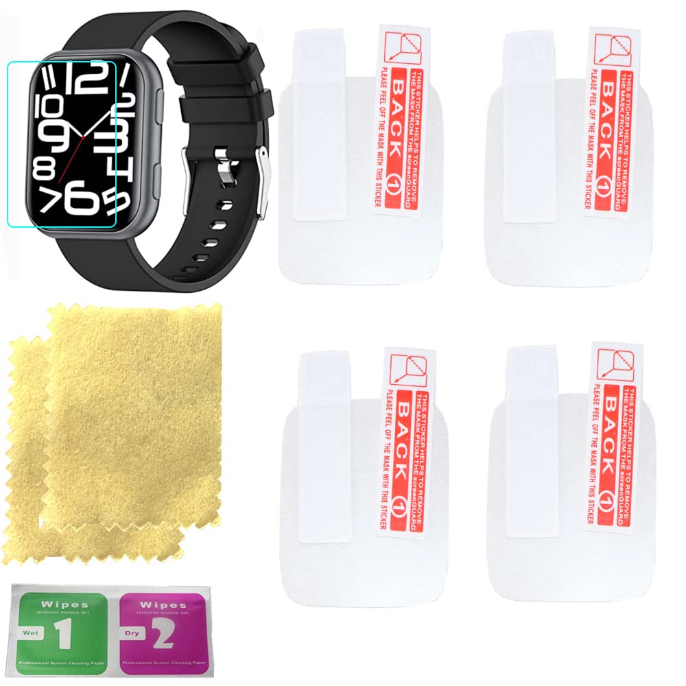Octelect touchelex smart watch screen protector 1.75 for touchelex smart watch with 4PCS in one pack