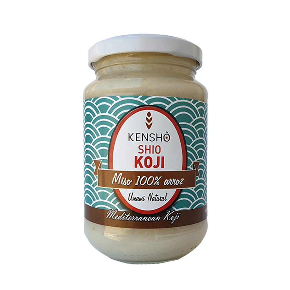 Kensho | Pack de 3 misos: Miso de Garbanzo y Arroz, Shio Koji y Aka Miso | Elaborados con Arroz Ecológico del Delta del Ebro