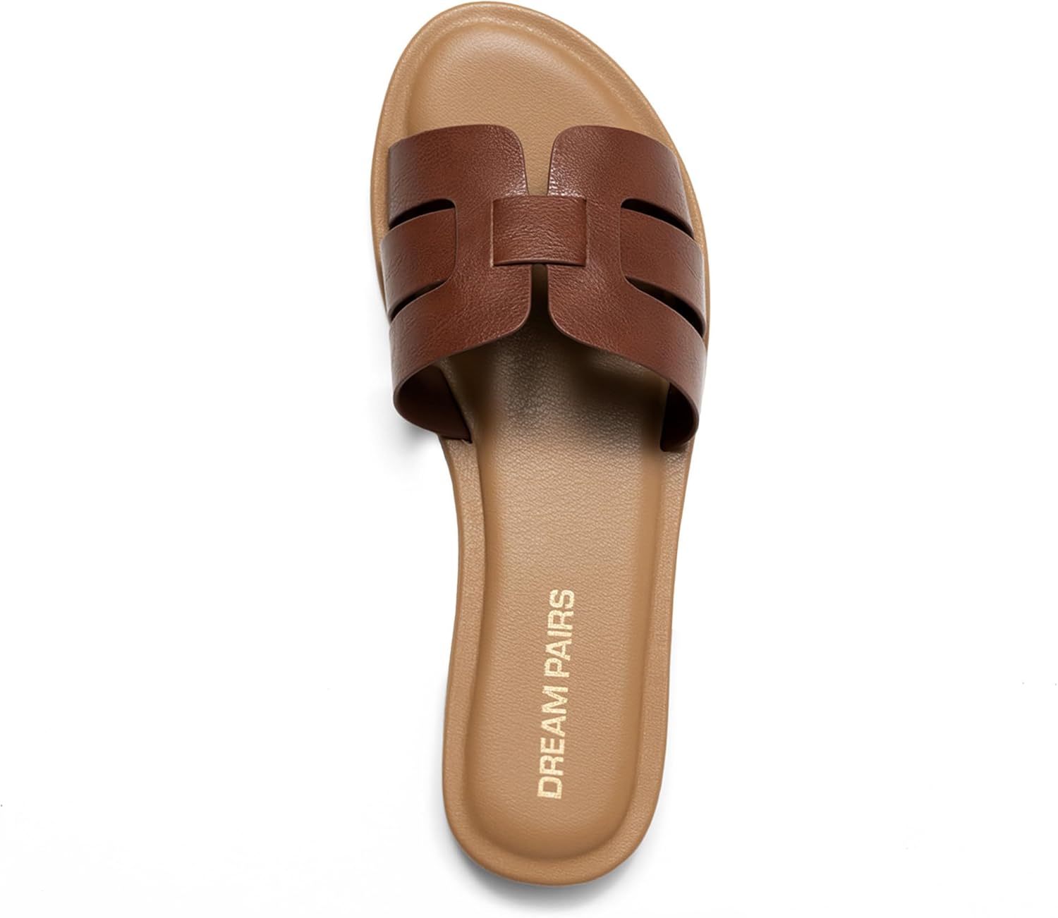 DREAM PAIRS Women's Dressy Slide Sandals Slip-on Comfortable Slides Fashion Casual Open Toe Summer Beach Sandals - Image 6