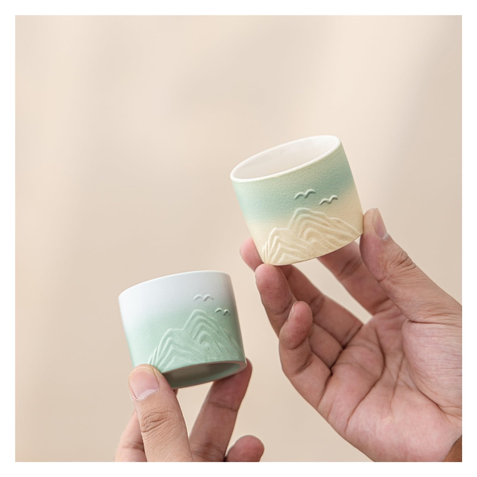 Tazas Y Jarras De Café Taza De Café De Estilo Chino Para Té Cacao Y Leche | Cerámica para el té de la tarde