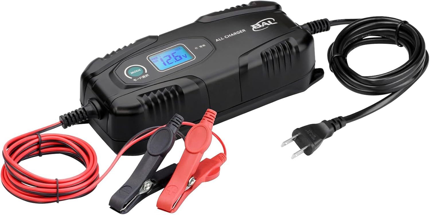 0909バッテリー充電器 40A 12V/24V鉛電池/12V LiFePO4 0909バッテリー