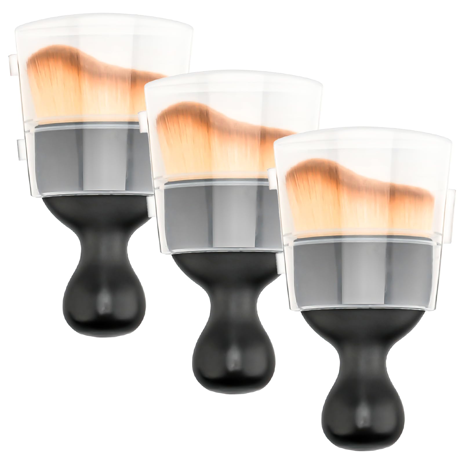 3 Pièces Pinceaux Nettoyage Voiture, Brosse à Détails Automatiques, Automatique De Voiture Détail Brosse, Brosse Nettoyage Voiture Interieur, Kit De Brosse Nettoyage Voiture Intérieur Extérieur