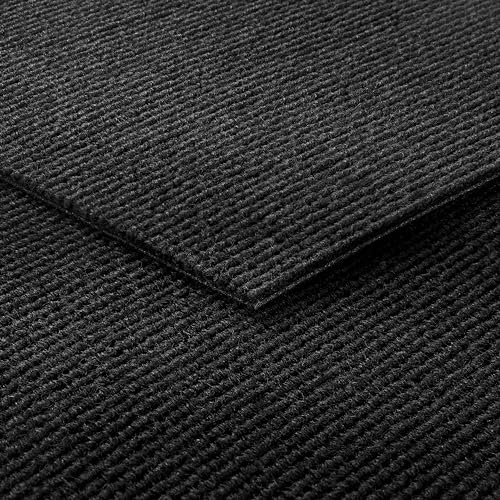 Livelynine 32pcs Black Peel & Stick Carpet Tiles 11.8x11.8