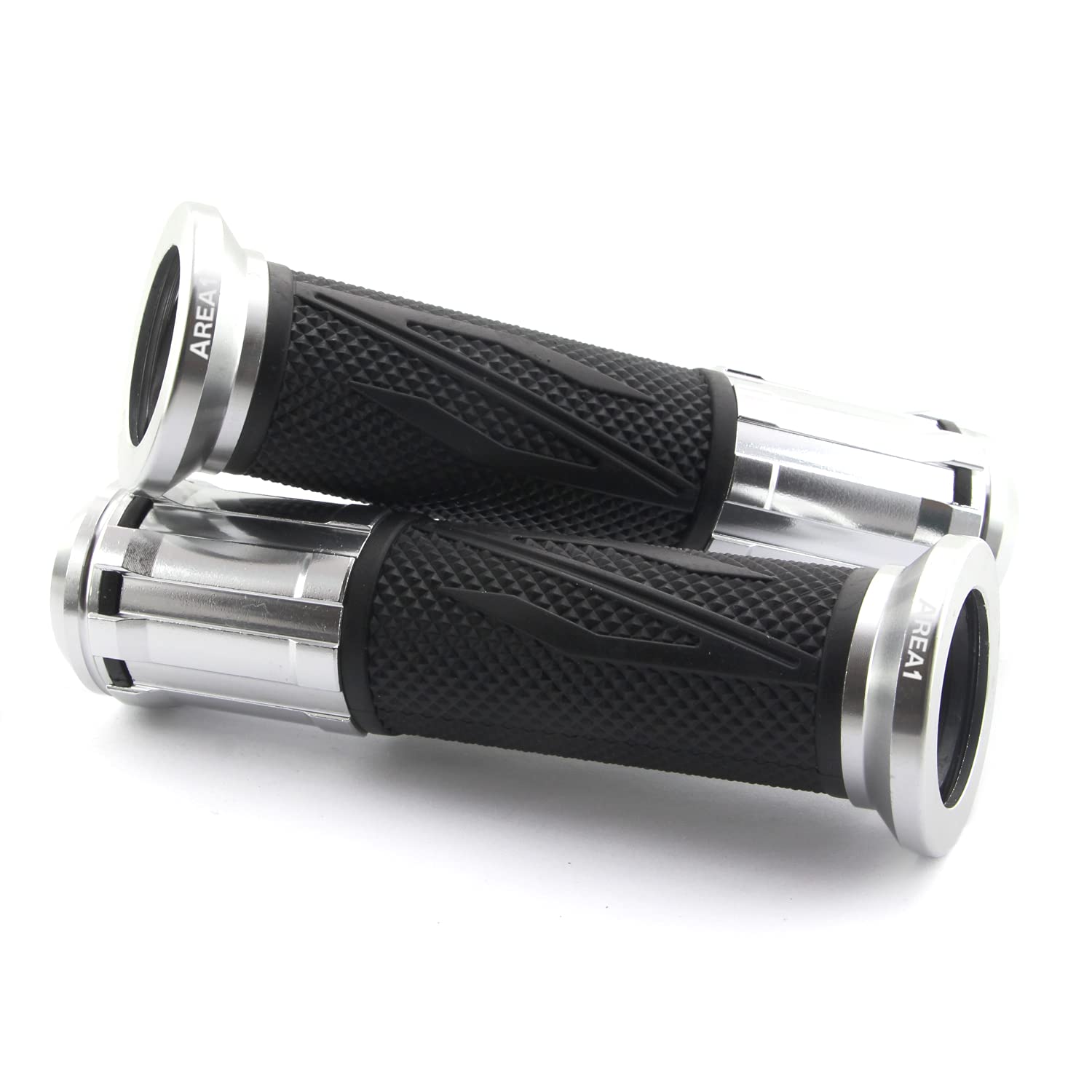Manopole Manubrio Moto Universali – 2 Pezzi, Antiscivolo, Diametro 22/24-25 Mm, Compatibili Con La Maggior Parte Di Moto E Scooter