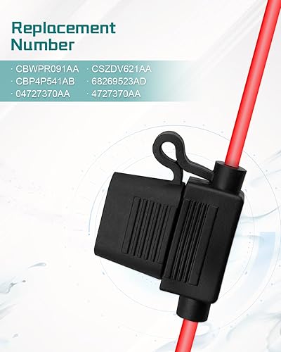 Miniatura 3 de LANDSIN Kit de cableado de relé de bomba de combustible para Dodge Ram 1500 Durango Grand Caravan Chrysler Town & Country Jeep Grand Cherokee