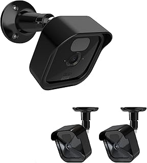 3 Pack Blink Outdoor Camera Mount, Weatherproof Protective Housing Blink Camera Mount with 360 Degree Adjustable Wall Mount for Blink Outdoor Camera and Blink Indoor Security Camera System