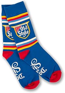 Old Style Vintage Stripe Dress Socks | Old Style Sock | Beer Socks | Chicago Socks | Bartender Gift