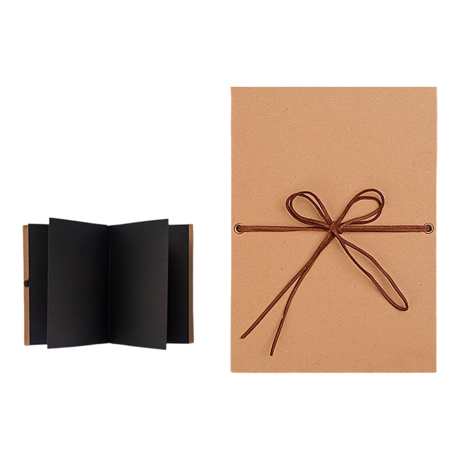 QIAOLIDA Stretchable Folding Photo Album Thick Page Page Hardcover Small Scrapbook Memory Book for Creative Memory Displays