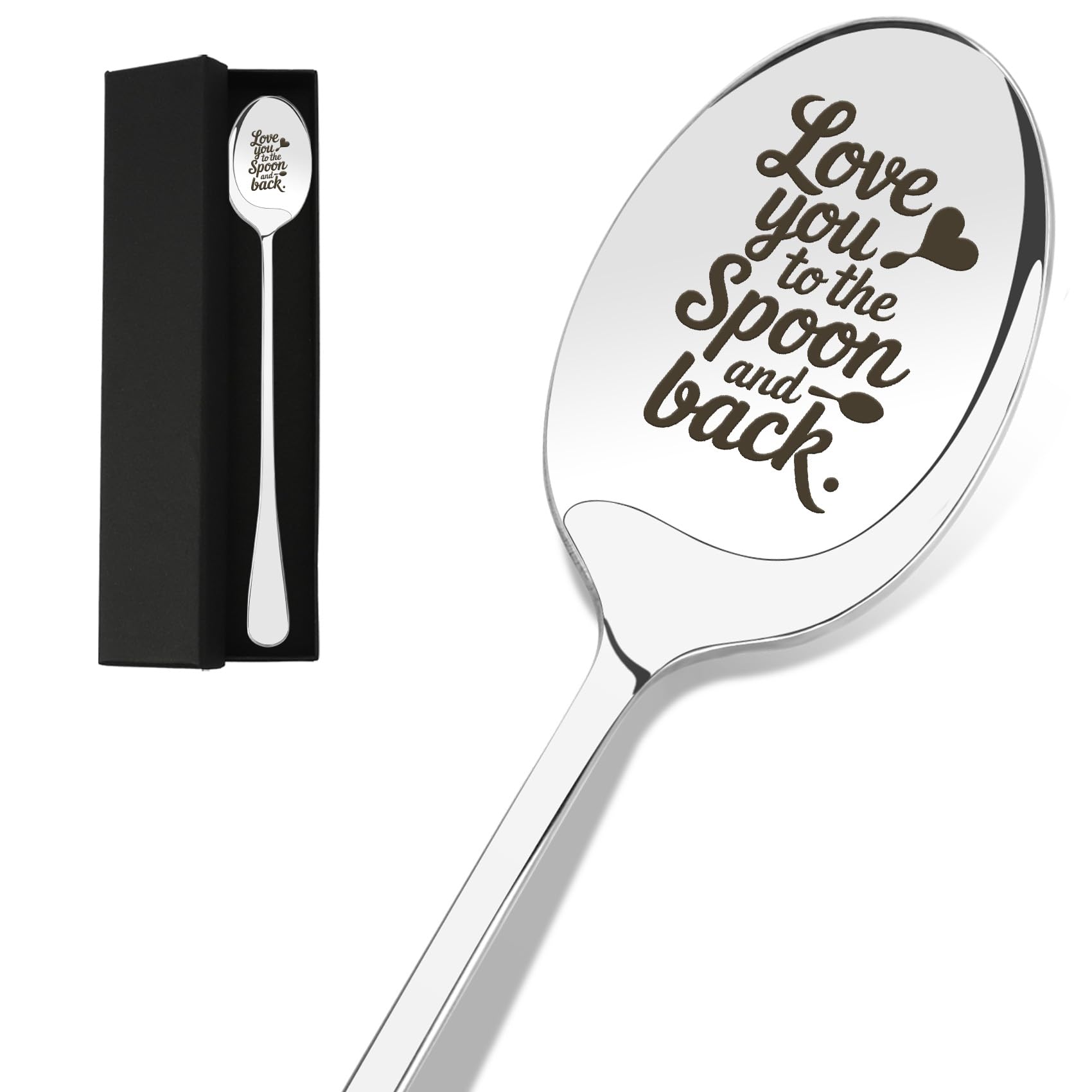 Coffee Spoons Couple's Gift, Married Couple Gift,Mr. & Mrs. Gifts Presents for Him,Funny Coffee Spoon Gifts for Girlfriends,Husband,Friends Valentines Day Boyfriend I Love You â image 1