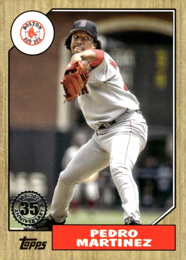 Amazon.com: 2022 TOPPS 1987 TOPPS BASEBALL #87TB-49 PEDRO MARTINEZ 