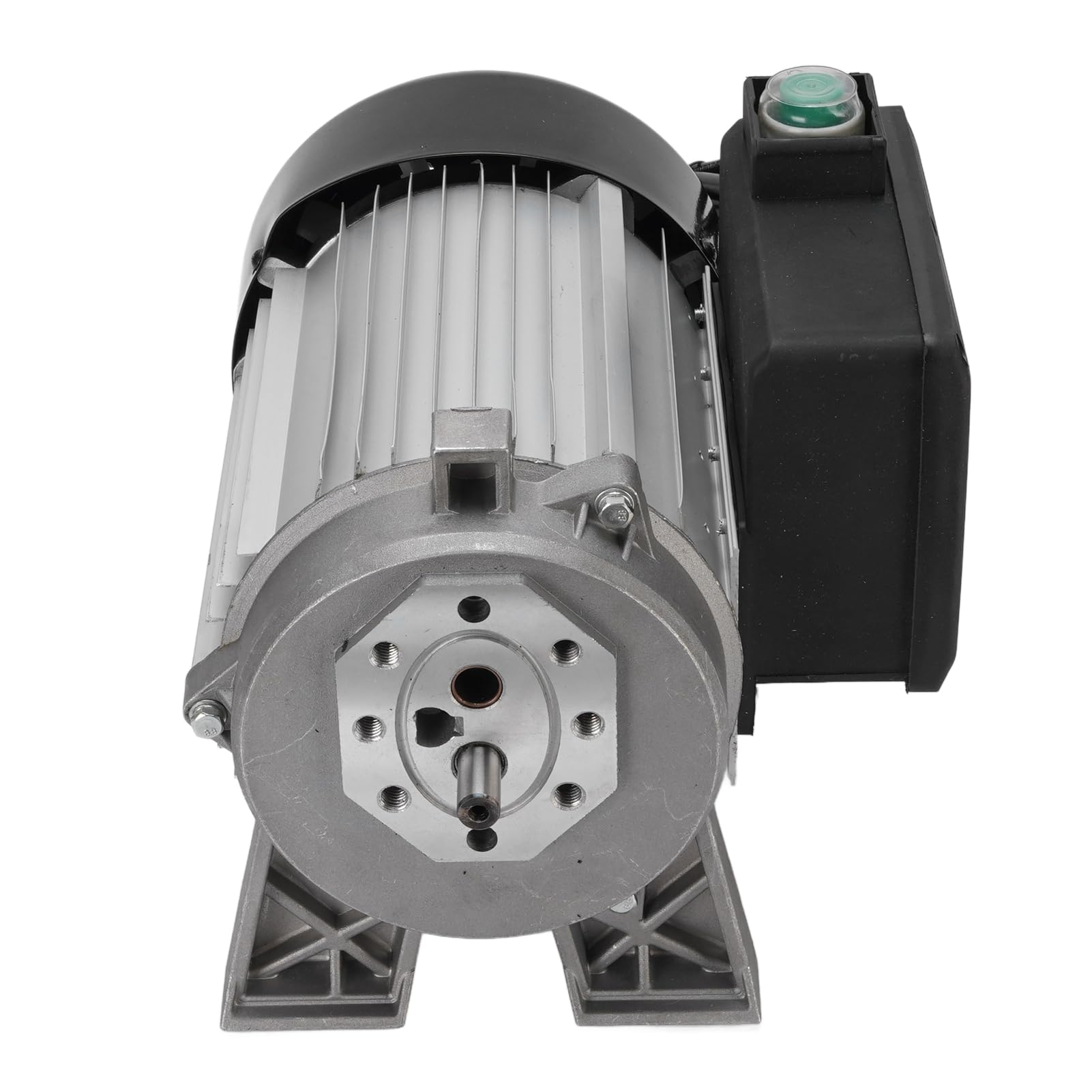 Jeffergarden Silnik do łuparki Elektrycznej o Mocy 1500 W, 2800 obr./min., Wydajny Silnik Zamienny z wytrzymałą obudową aluminiową i płytą końcową ze Stali Odlewanej, do Poziomych (Wtyczka UE 230 V)