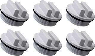 MAKHOON 1.5" Threaded Pool Spa Return Winterizing Plug Filter Drain Plug SP1022C with O-Ring for Winterizing Pools During Winter Season and for Most Hayward Pool Filter Drain Plug (6 Pack)