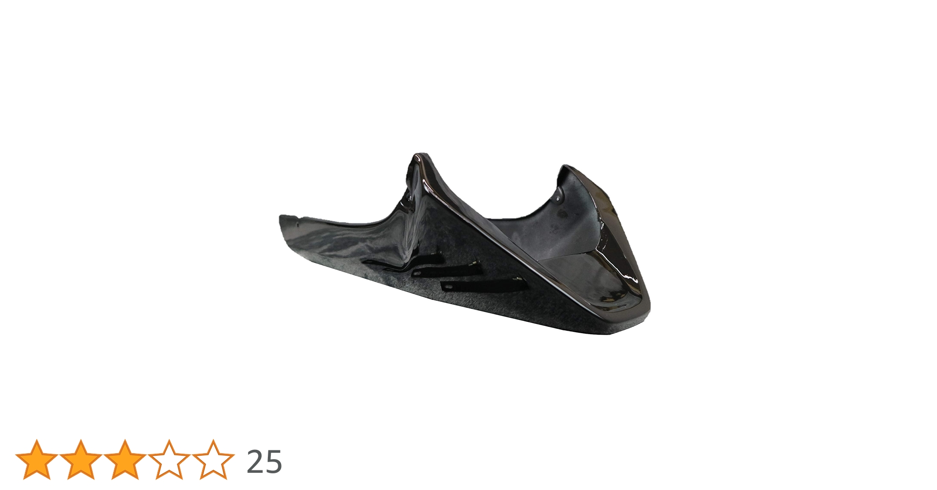 送料込 延長 アンダーカウル 黒 ステー付き 塗装済み 汎用品 Amazon | 延長 アンダーカウル 黒 ステーset/汎用 塗装済み | アンダー