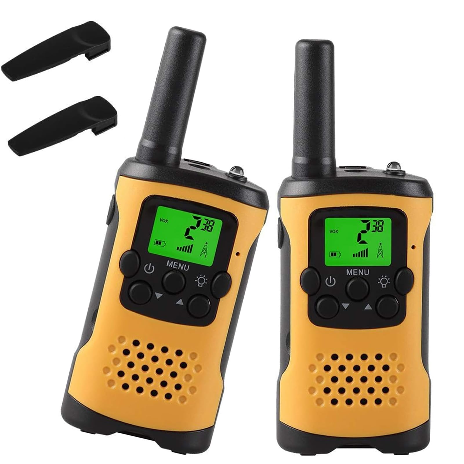 特定小電力トランシーバー T48、10mW低放射線 2台セット 無線機 免許・資格不要で使用できる総務省技術基準適合商品