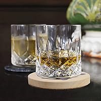 Vista 3 de MONKEY SUN Paquete de 8 posavasos redondos de piedra arenisca natural, hechos a mano, hechos a mano, 4 x 4 pulgadas, posavasos de piedra