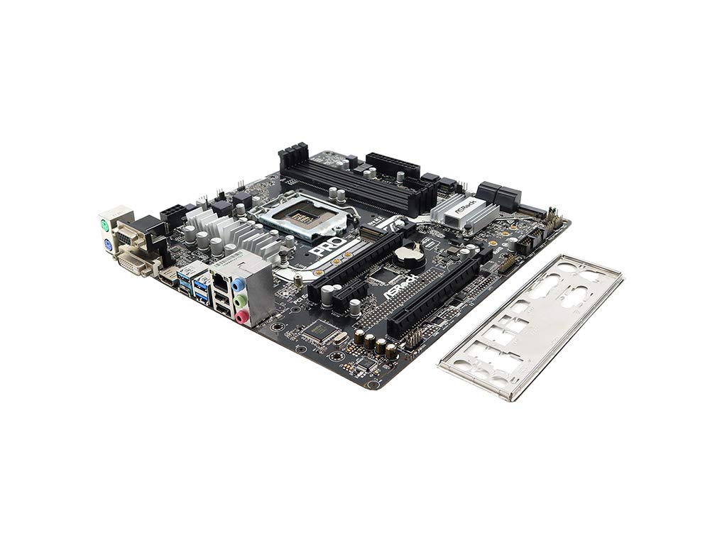 ASRock B250M PRO4-IB Intel Chipset B250 Socket LGA1151 DDR4 HDMI DVI-D D-Sub USB SATA 6Gb/s Micro AT