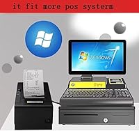 Vista 6 de Bluetooth and USB Port Interface Receipt Thermal Printer Bill Ticket pos Restaurant Kitchen Printer with Auto Cutter 80mm 3 inch for Windows,Mac