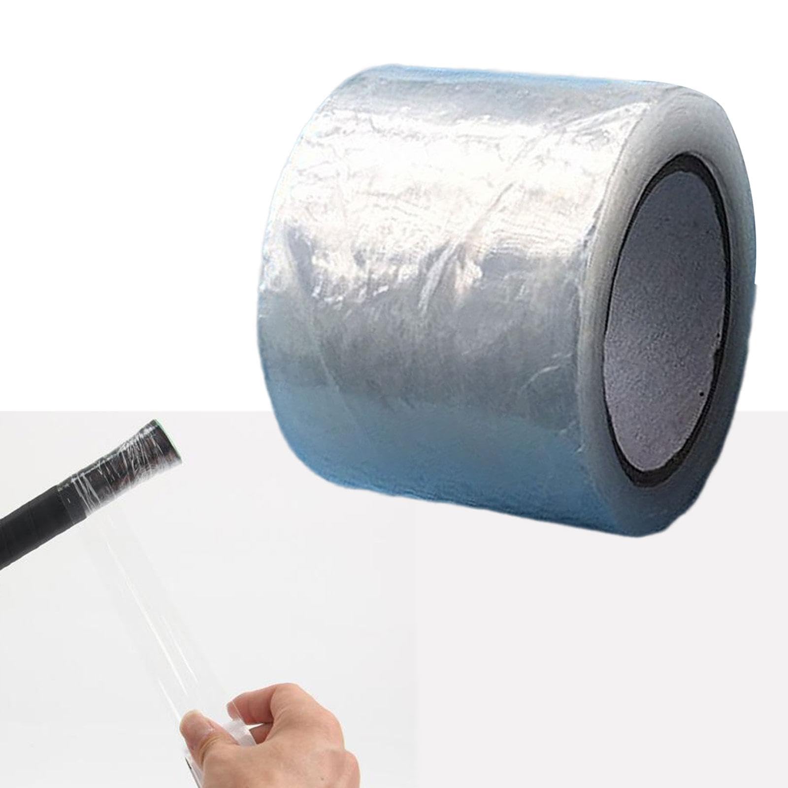 UGPLM Racket Grips Wrap Tape 19Yard Backing Film Nonslip Transparent Wrap Overgrips Tape Non Stick and Shock Absorbing for Squash Rackets Fishing Pole