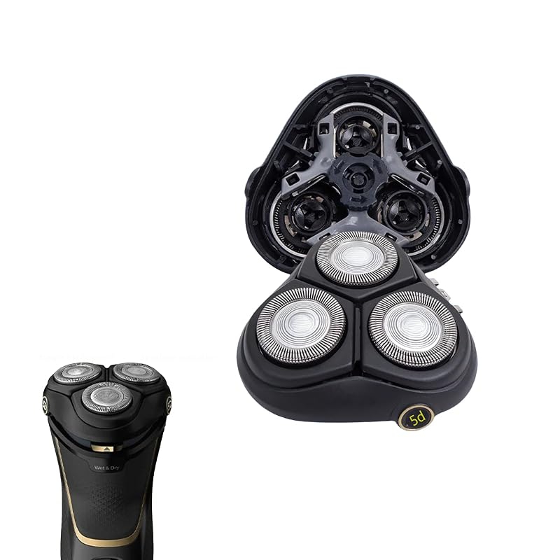 Suporte de cabeça de reposição Ruixin S3000 compatível com barbeadores Philips Norelco Aquatec S3000, S3206 e S4303