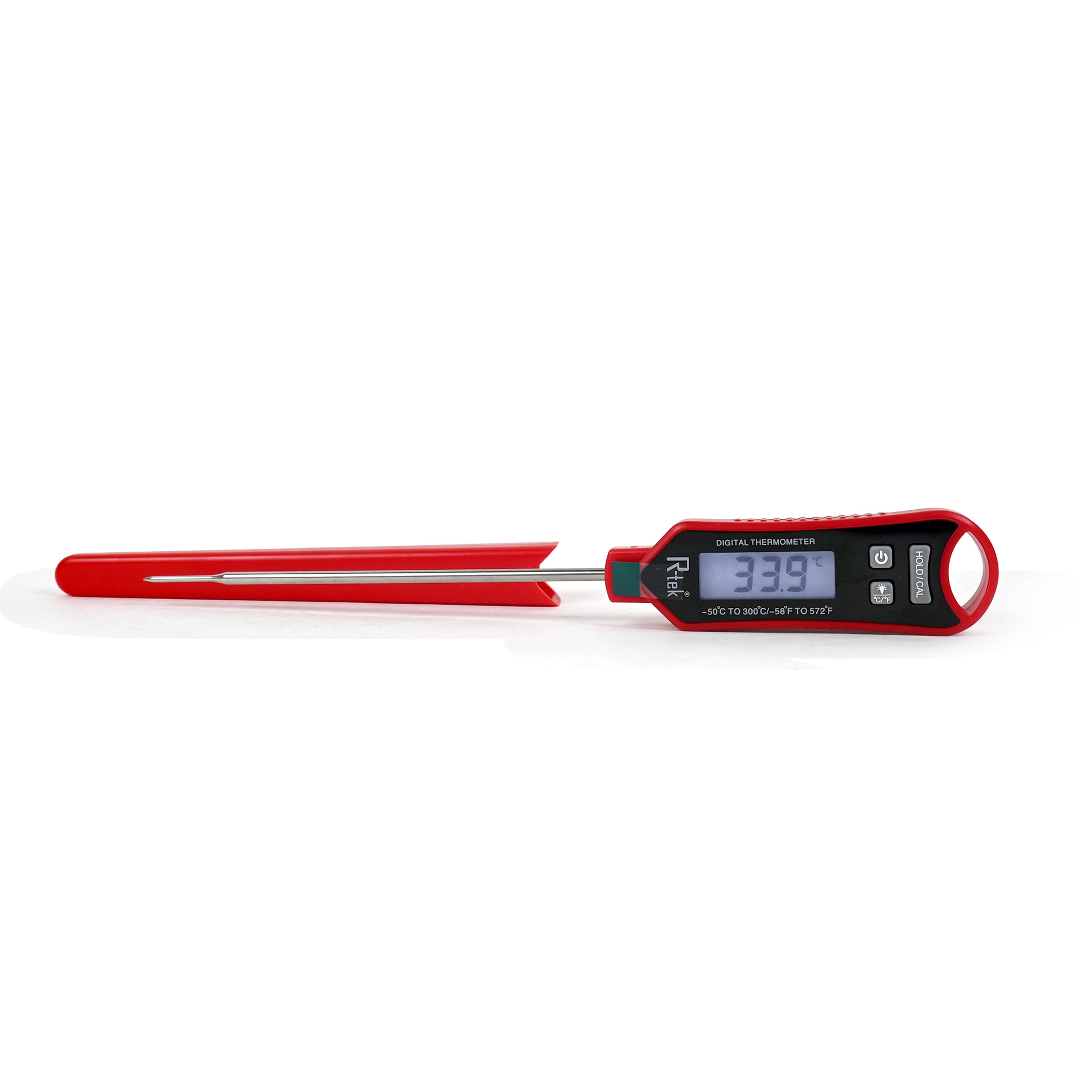 R-TEK® (DEVICE) Professional Digital LCD Cooking Food Meat Probe Kitchen BBQ Thermometer Temperature Test Pen-image-13